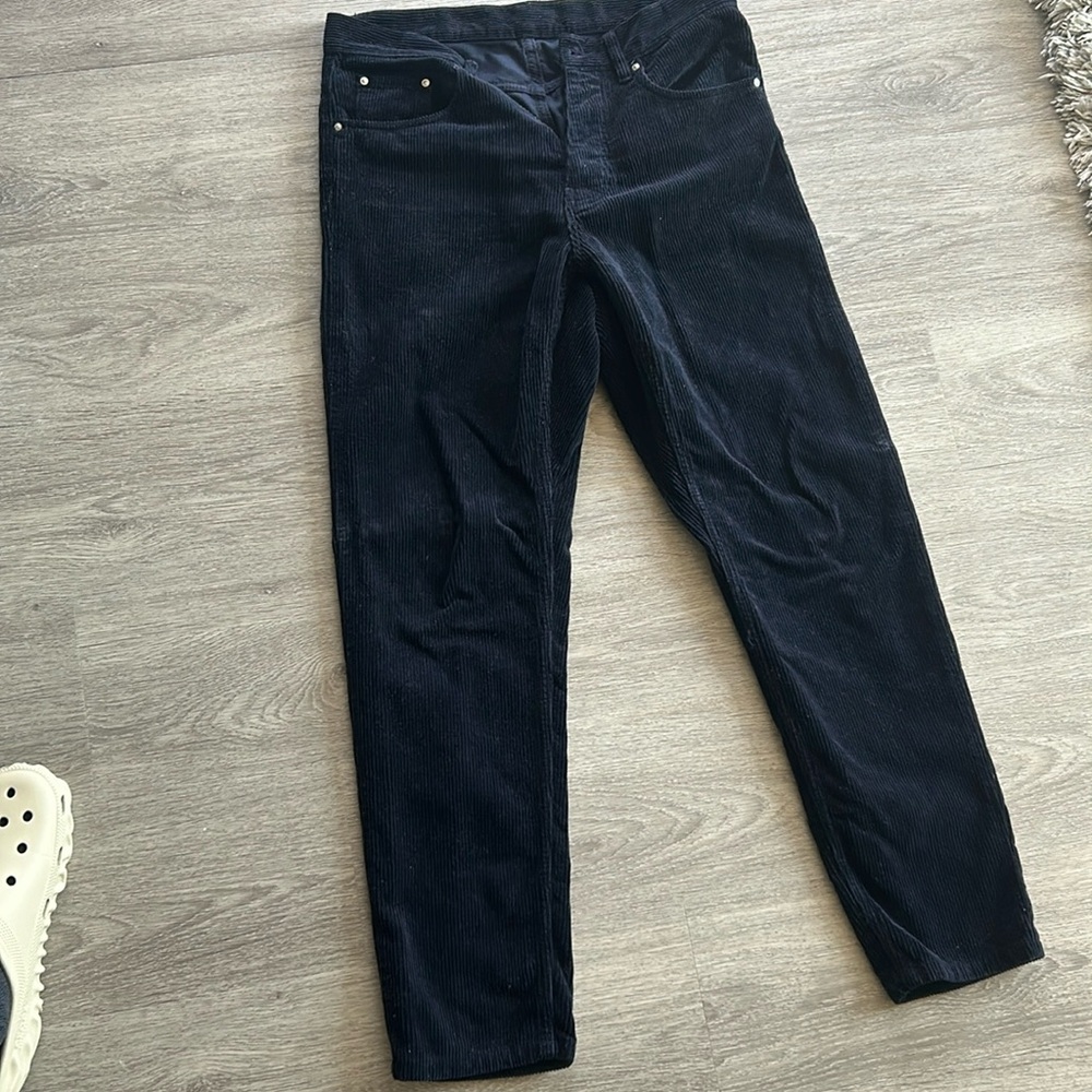 Carhartt WIP Newel corduroy Pants Navy
